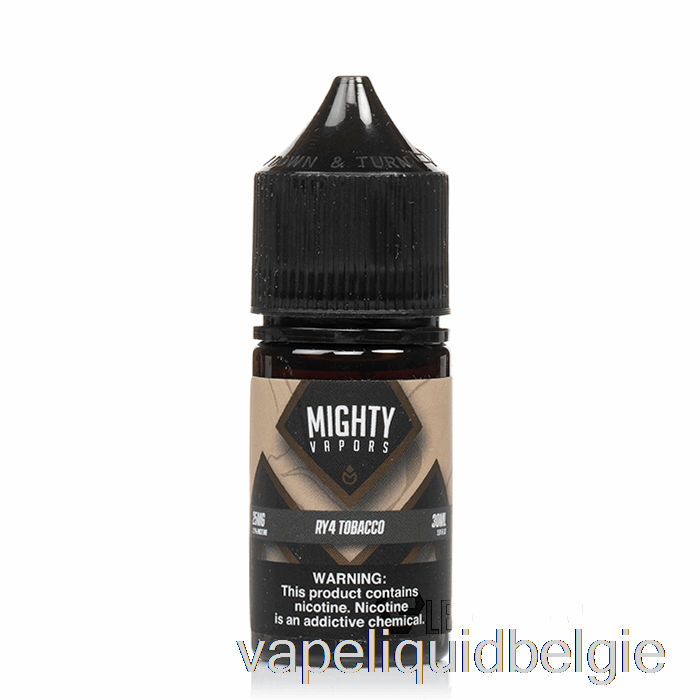 Vape Vloeibare Ry4 Tabak - Machtige Zouten - 30 Ml 25 Mg